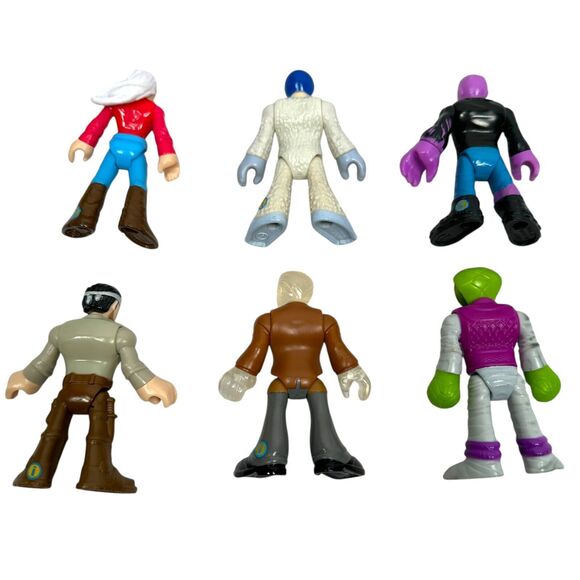 Imaginext Action Figures Toys Lot of 6 Serpent Strike Mutant Plastic Collectable - Picture 2 of 9